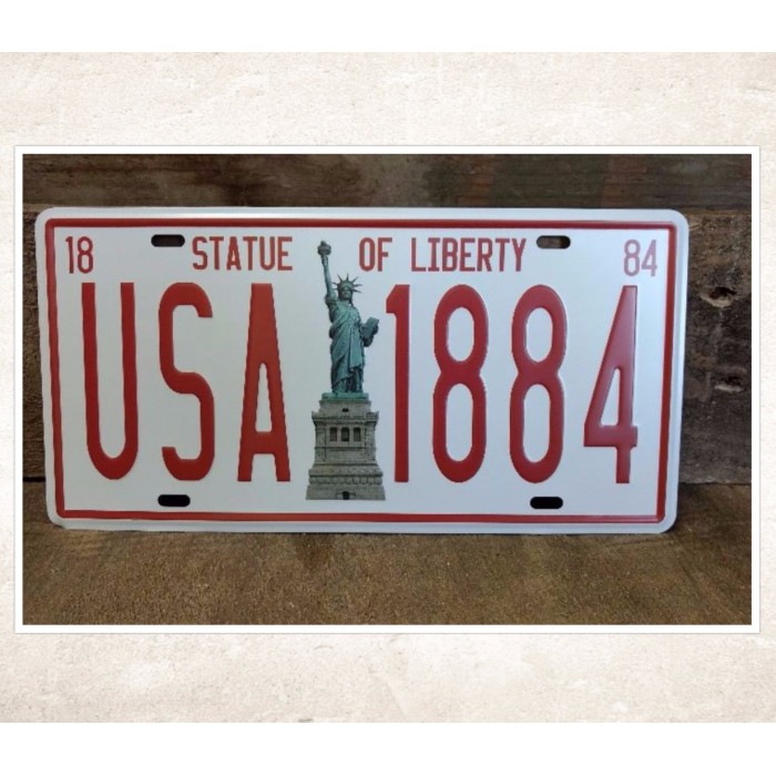 Plaque de métal Statue Of Liberty
